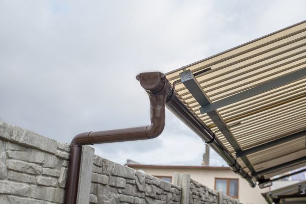 Plastic Downspout Installation in Montgomery